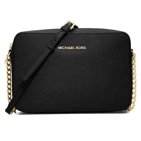 black crossbody michael kors bag.